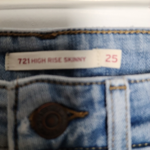 LEVIS 721 HIGH RISE SKINNY - Picture 3 of 5